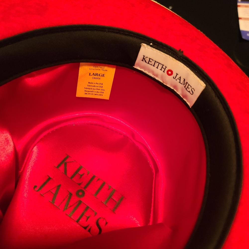 Keith and james  Hollywood hat size large
